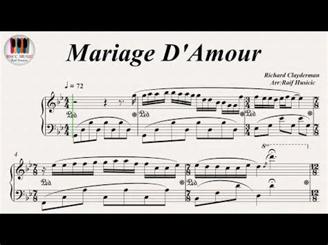 Mariage D Amour Paul De Senneville Richard Clayderman Piano