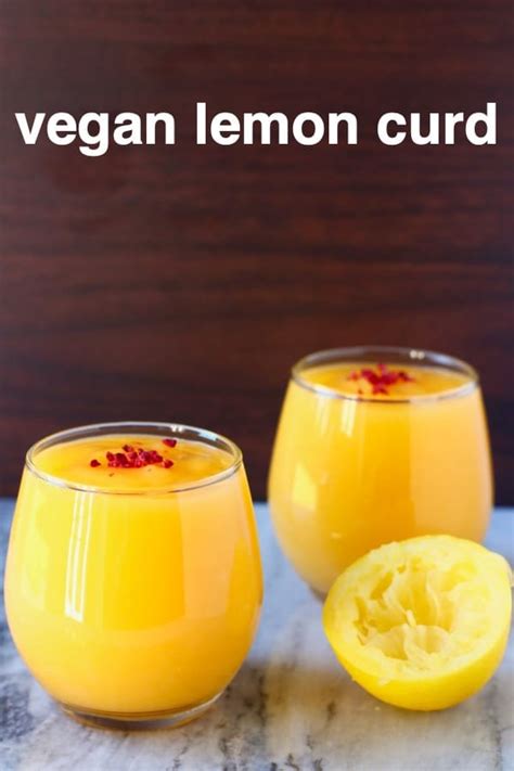 Vegan Lemon Curd Gf Rhians Recipes