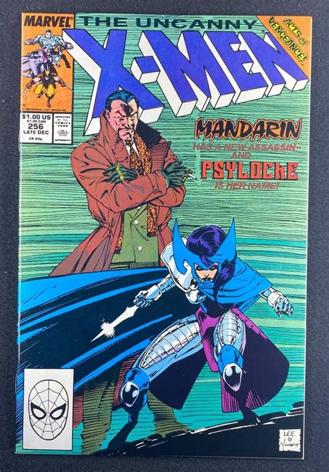 Uncanny X Men 1981 256 Nm 9 4 1st App Lady Mandarin Betsy Braddock