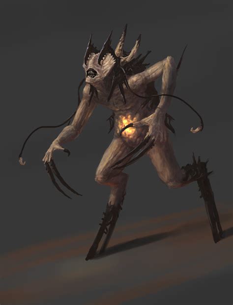 Horror Creature Concept By Cloister On Deviantart