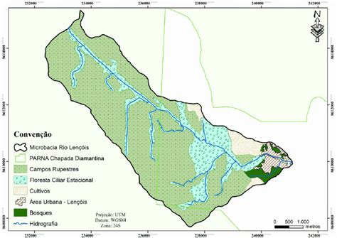 Mapa De Cobertura Vegetal E Uso Do Solo Download Scientific Diagram