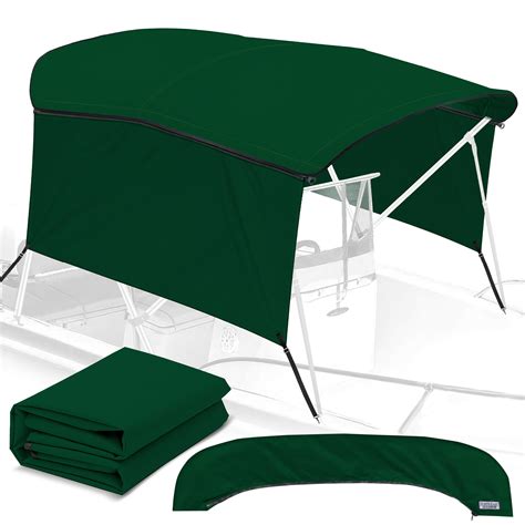 Knox 3 Bow Bimini Top Universal Replacement Canvas Cover With Side Walls 900d Marine Canopy