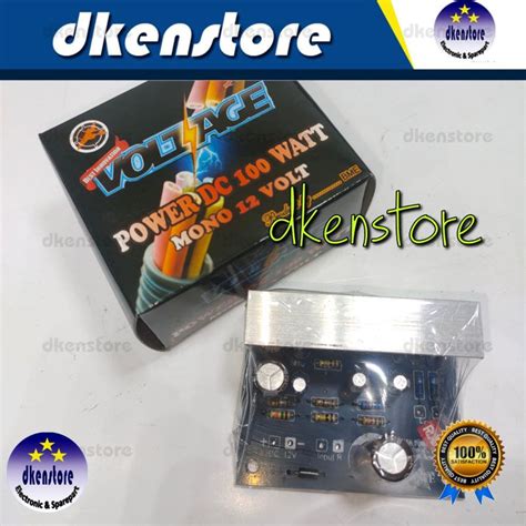 Jual Kit Power Dc V W Mono Tda Tda Volt Shopee Indonesia