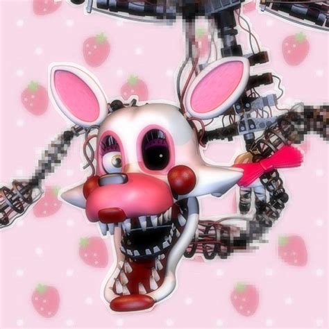 Mangle Fnaf Wallpapers Fnaf Characters Creepy Pink Aesthetic