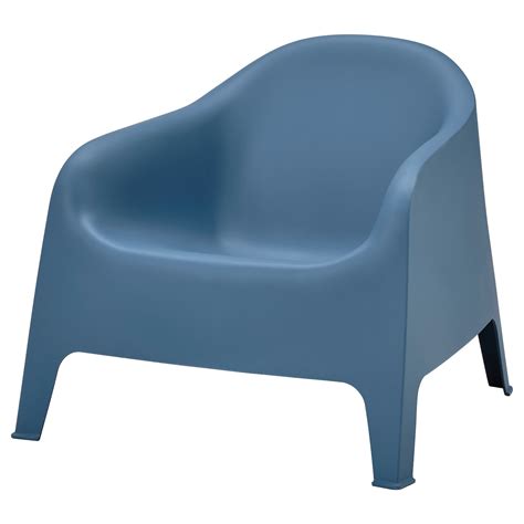 SkarpÖ Armchair Outdoor Dark Blue Ikea