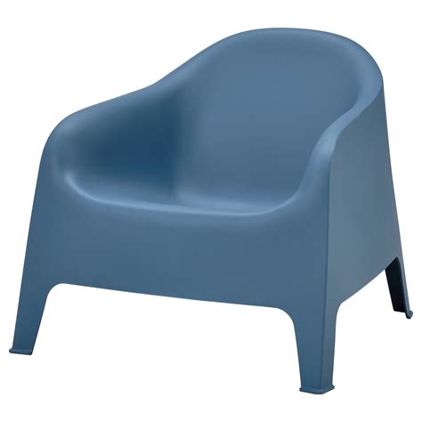 SKARPÖ armchair outdoor dark blue IKEA