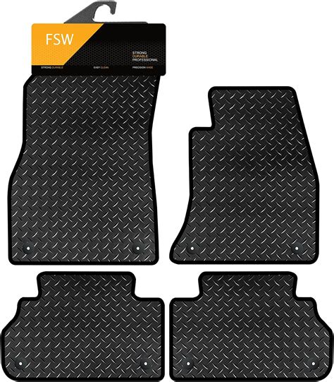 Fsw Tailored Mats Fits Audi Q Onwards Heavy Duty Mm Rubber