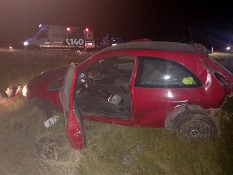 Un herido tras un fuerte accidente en la Ruta 2 Entrelíneas info