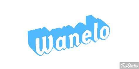 Wanelo Social Network Animated  Logo Designs