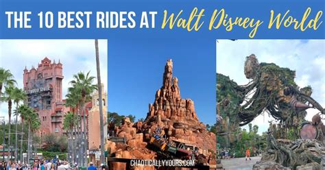 Best Rides At Disney World: A Top 10 Countdown - Chaotically Yours