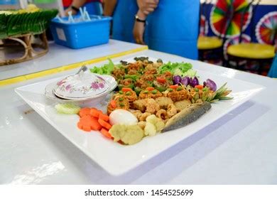 Fried Rice Spicy Shrimp Paste Dip Stock Photo Shutterstock