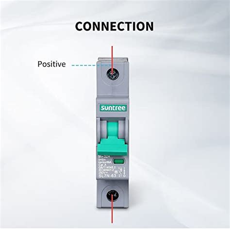 Suntree 32 Single Pole DC Circuit Breaker For Off Grid Solar System