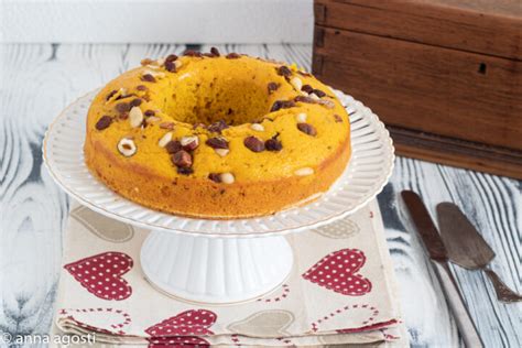 Ciambella Zucca E Cioccolato Con Frutta Secca