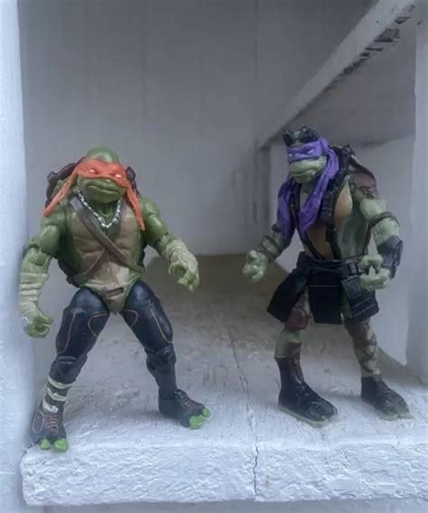 TEENAGE MUTANT NINJA Turtles Michelangelo Donatello Movie Figure 5