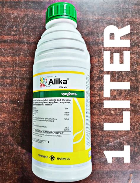 Alika Zc Liter Lambda Cyhalothrin Thiamethoxam Insecticide By