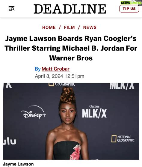 Actress Jayme Lawson HD Instagram Photos and Wallpapers June 2024