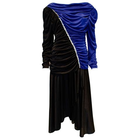 S Vintage Black Nude Illusion Beaded Cocktail Dress For Sale At StDibs