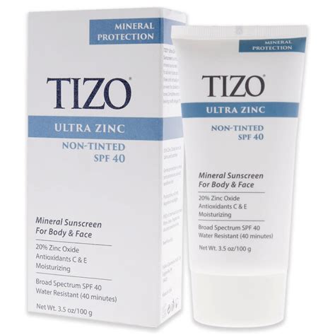 Tizo Ultra Zinc Body and Face Non-tinted SPF 40 by Tizo for Unisex - 3. ...
