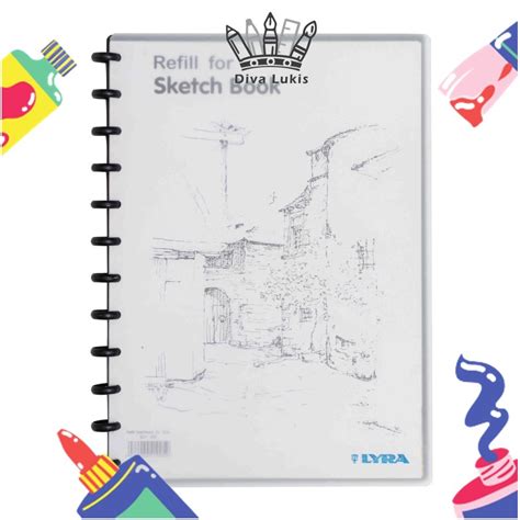 Jual Lyra A4 Sketch Book Buku Sketsa Sketchbook 30 Lembar Shopee