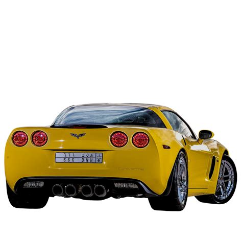 Chevrolet C6 Corvette Tail Light Multicolor Halo Kit (2005-2013)