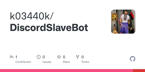 Github K03440kdiscordslavebot