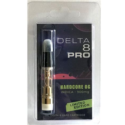 Delta 8 Pro™ 1ml Δ8 Vape Cartridge Hardcore Og Delta 8 Pro