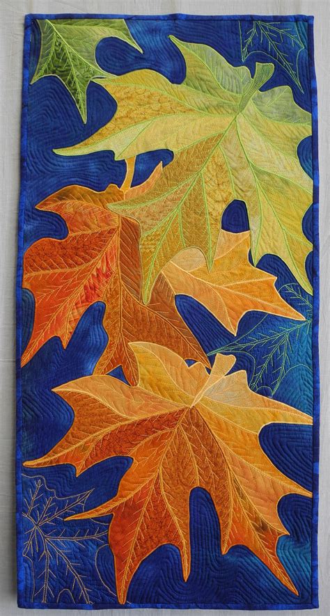 Fall leaf quilt – Artofit