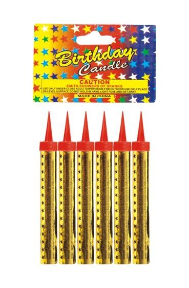 45 Seconds No Smell Cold Ice Fireworks Birthday Candleid7977434