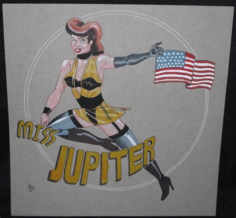 Miss Jupiter Silk Spectre From Watchmen Painted Art 2019 Signed By