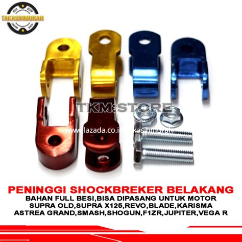 Tkmstore Peninggi Shokbreker Shockbreaker Belakang Motor Bebek Honda