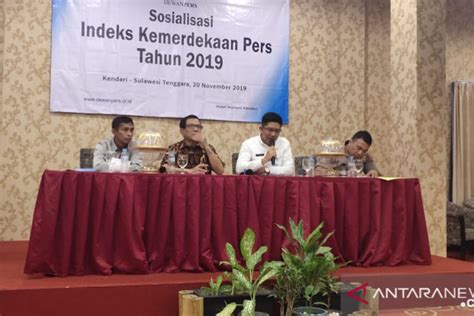 Sultra Peringkat Pertama Indeks Kemerdekaan Pers 2019 Antara News