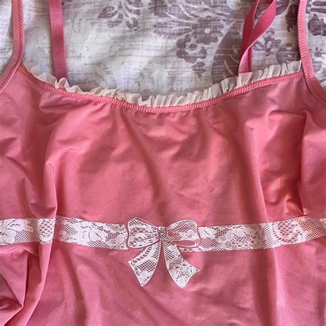 💌message Before Buying Coquette Silk Camisole With Depop