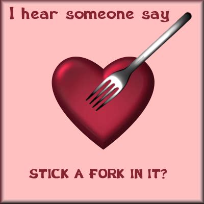 Stick a fork in it | Stick, Spork, Tableware