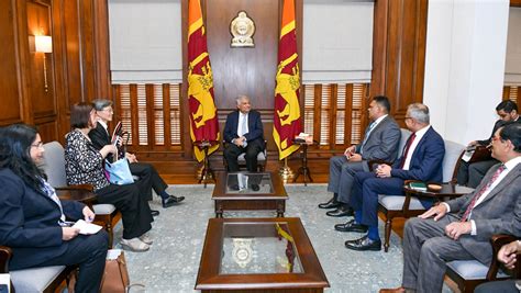 Sri Lanka President Discusses Debt Restructure Program Progress With