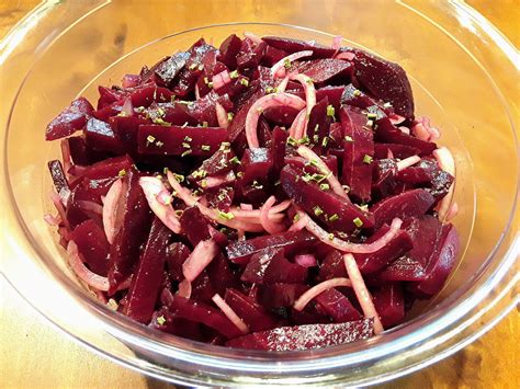 Rote Bete Salat Auf Polnische Art Mit Zwiebel Von Mrlove Chefkoch