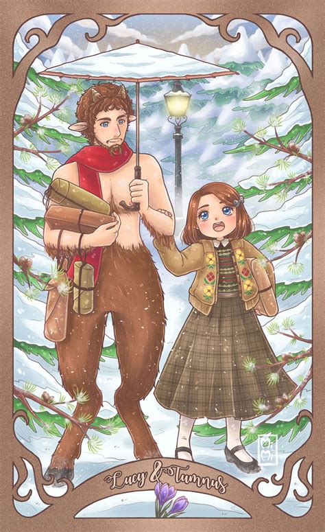 The Chronicles Of Narnia Lucy And Tumnus By Princessmimoza On Deviantart