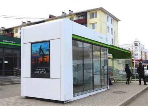 Остановочный комплекс - заказать изготовление автобусной остановки