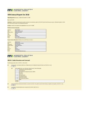 Fillable Online Stormwater Annual Report Fax Email Print PdfFiller