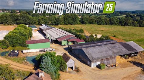 LA FERME SUR FARMING SIMULATOR 25 Map FRANÇAISE FS25 YouTube