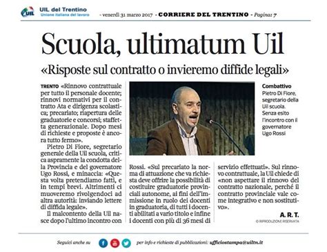 Scuola Ultimatum Uil Uiltn