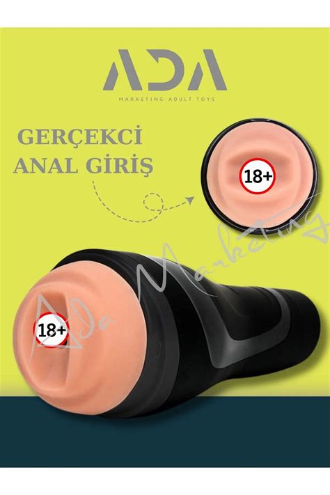 ada marketing adult toys Emiş Fonksiyonlu Gerçekçi Anal Giriş Mastürbatörü cm Büyük Boy Suni