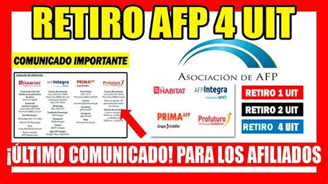 🌞retiro Afp 2022 I ¡urgente Comunicado Asociación De Afp Por El Retiro