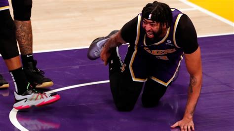 “he Is In Real Pain” Nba Twitter Sympathises With Anthony Davis After