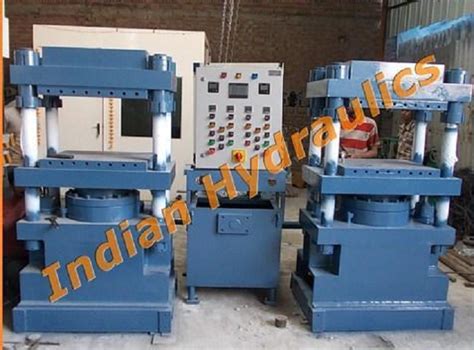 X Mm Double Station Rubber Compression Moulding Press Tons