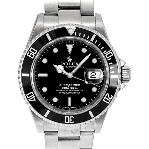 Rolex Submariner 16610 Black Men's Watch for Sale Online - BestWatch.sg