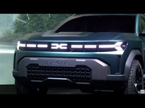 Dacia Bigster Concept The New Dacia Big Suv Youtube Dacia