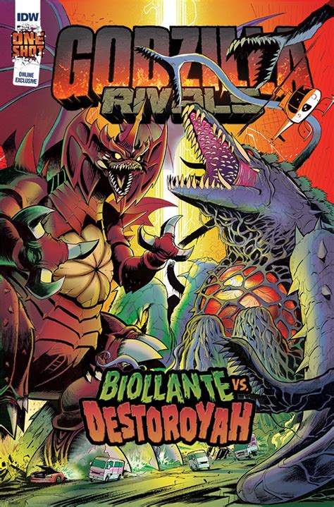 Comics Books Godzilla IDW Kaiju Battle