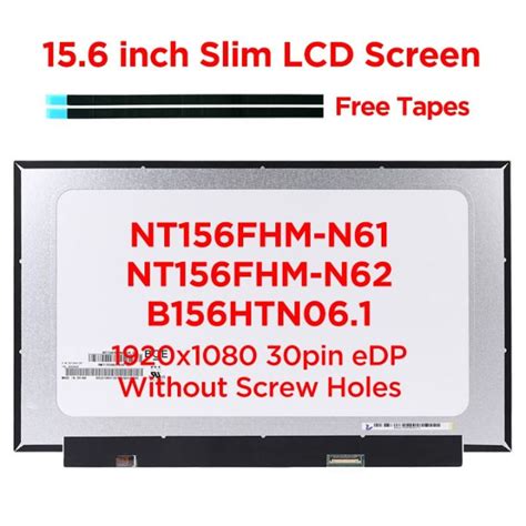 Inch Slim Laptop Lcd Screen Nt Fhm N Fit Nt Fhm N Nt Fhm