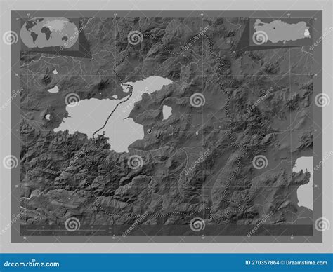 Van Turkiye Grayscale Capital Stock Illustration Illustration Of