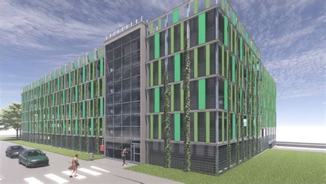 Duisburg Neues Parkhaus an der Uni mit 365 Stellplätzen